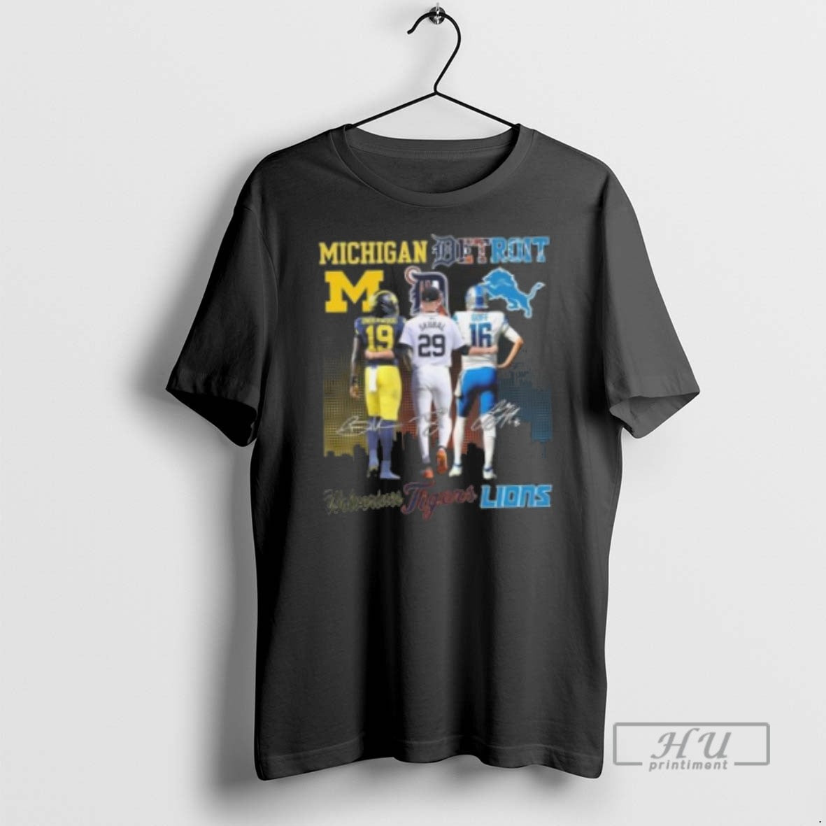 Trending Officials Underwood Michigan Wolverines Skubal Detroit Tigers And Goff Detroit Lions Signatures