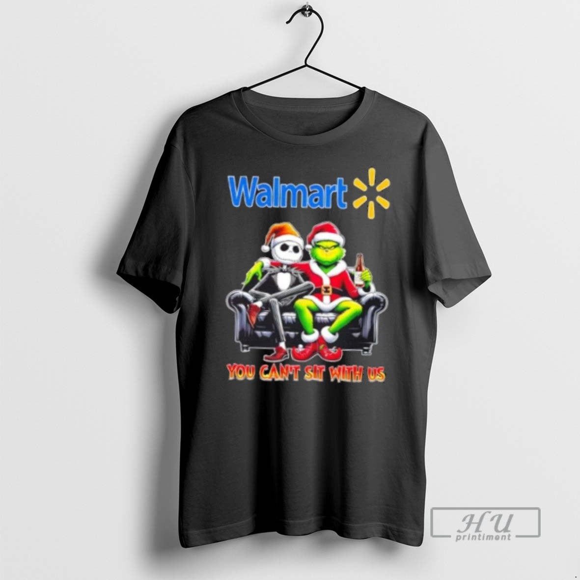 Trending Officials Walmart X Grinch And Jack Skellington Happy Hallothankmas You Cant Sit With Us