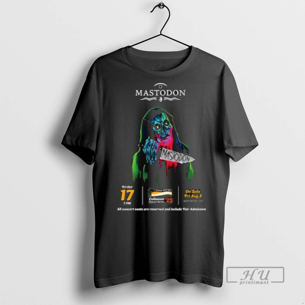 Trending Officials Mastodon Phoenix Az Tour Oct 17 2025 Tee New Men T Shirt