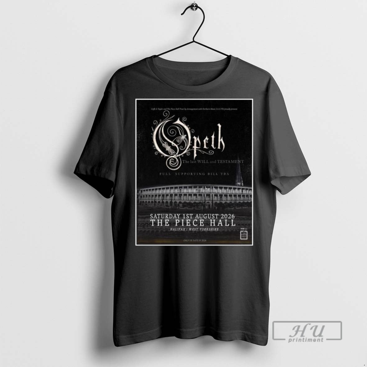 Trending Opeth The Piece Hall Concert August 1 2026 Long Sleve Graphic Tee Shirts