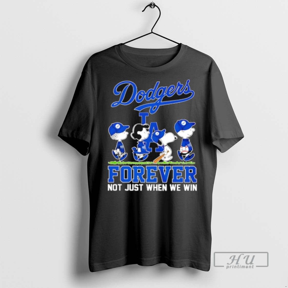 Trending Peanuts Characters X Los Angeles Dodgers Forever Not Just When We Win T Shirts
