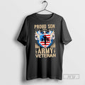 Trending Proud Son Of A Army Veteran America T Shirt