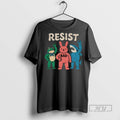 Trending Resist Portland Frog And Friends Graphic Tee Shirt Sweatshirt Hoodies