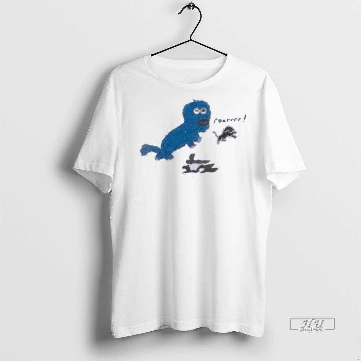 Trending Sam Laporta X Rookie Draw Detroit Lions Roar Logo Graphic Tee Shirt Sweater