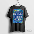 Trending Seattle Mariners Al West Champs Mlb Baseball 2025 8bit Game Graphic Tee Shirt