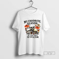 Trending Skull My Favorite Season Is The Fall Of Fascism Graphic Tee Shirt Sweatshirt Hoodies