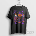 Trending Sleepy Hollow Hockey Club 1820 Skeleton Pumpkin Halloween Graphic Tee Shirt Sweatshirt Hoodies