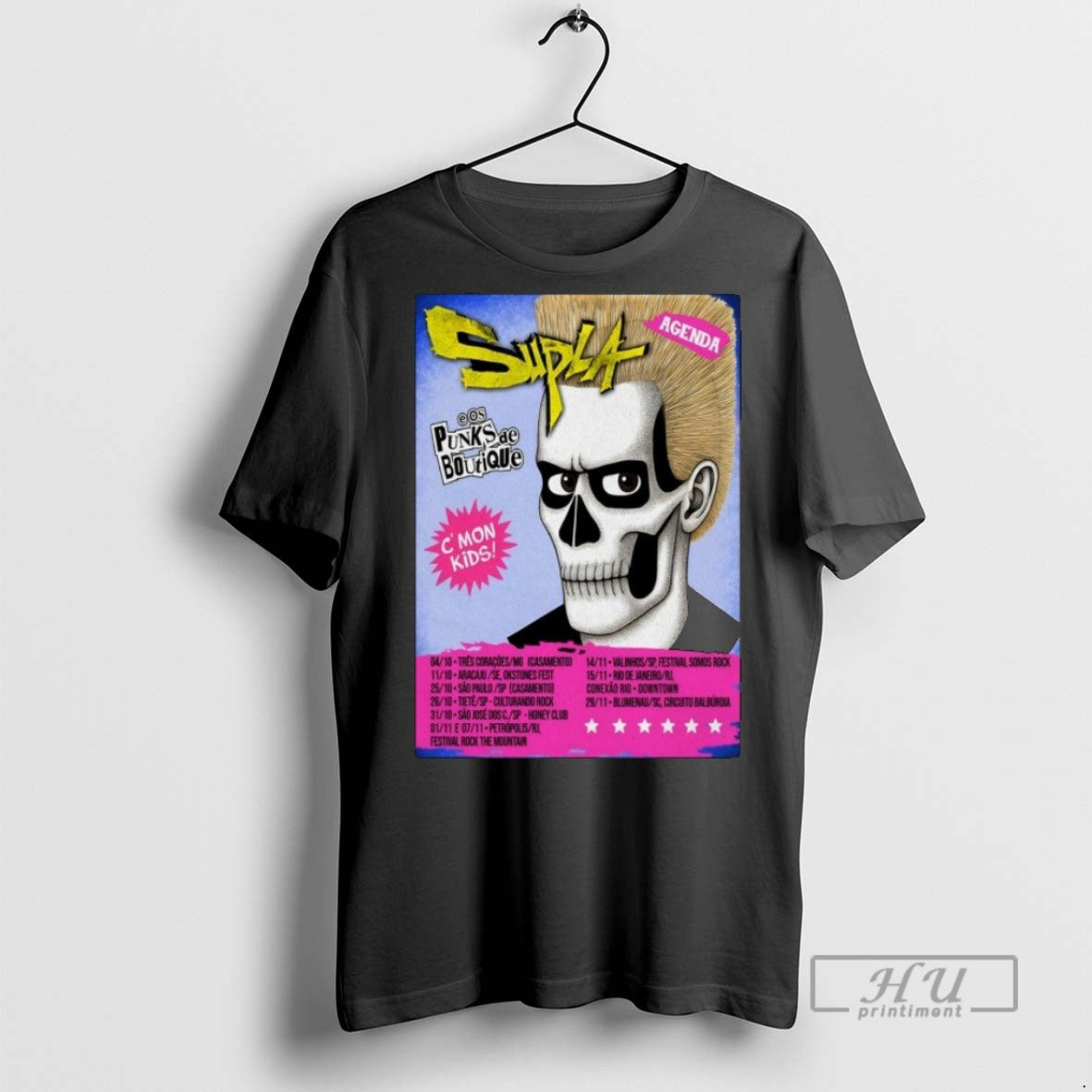 Trending Supla Punks De Boutique Cmmon Kids 2025 Tour T Shirt
