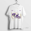 Trending Tcu Horned Frogs Football Helmet 2 Sided Graphic Tee Shirt Sweater