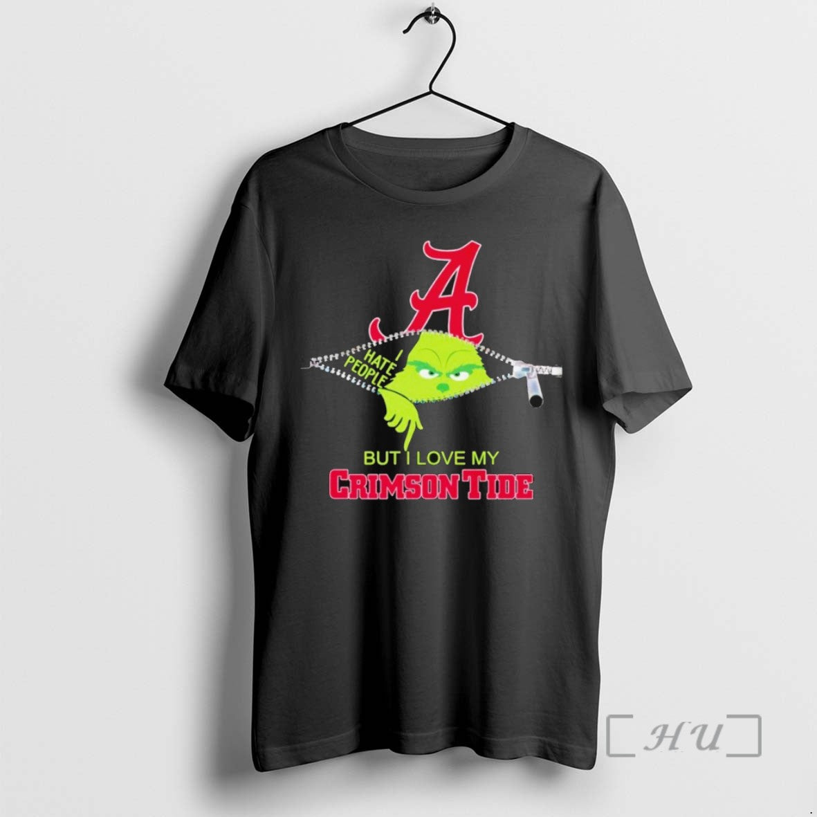 Trending The Grinch I Hate People But I Love My Crimson Tide T Shirts Sweater