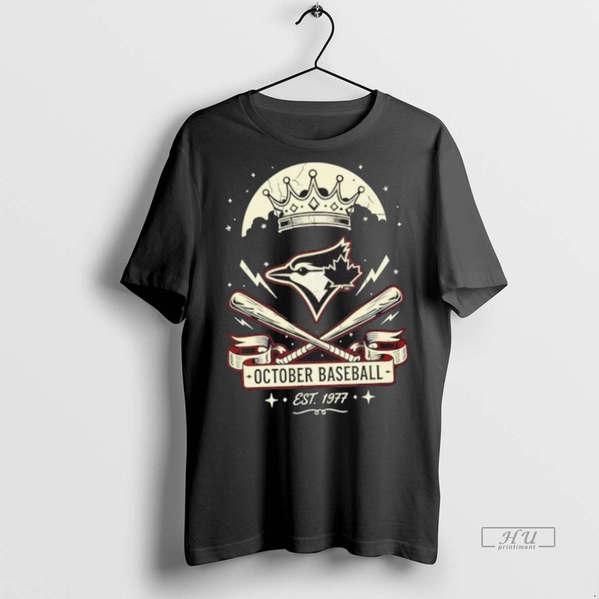Trending Toronto Blue Jays October Baseball Est 1977 Graphic Tee Shirt Sweater