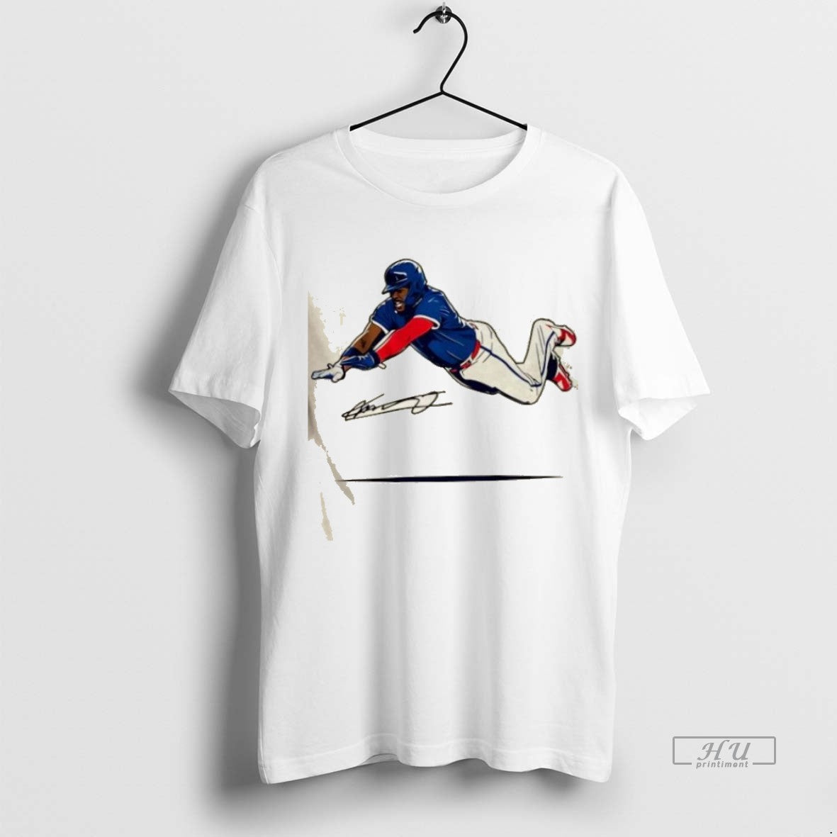 Trending Toronto Blue Jays Vladimir Guerrero Jr Flying Slide Signature Graphic Tee Shirt Sweater