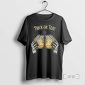 Trending Trick Or Teat Pumpkin Halloween Tee Shirt Sweater
