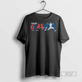 Trending Tyler Glasnow Los Angeles Dodgers Mlb Slash Line Signature Painting Graphic Tee Shirts