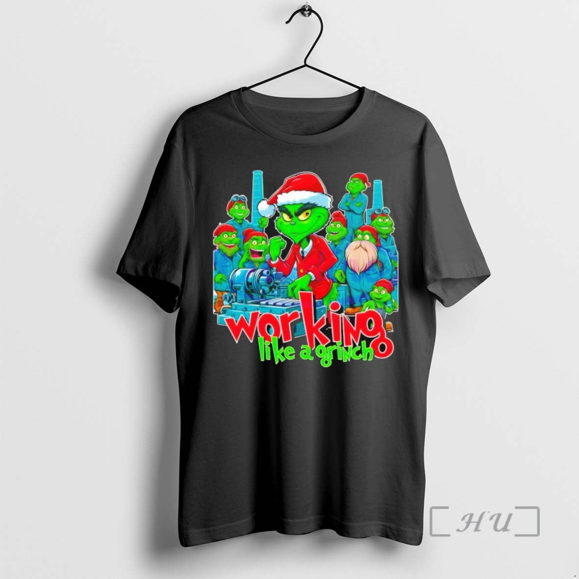 Trending Working Like A Grinch Christmas Mechanic