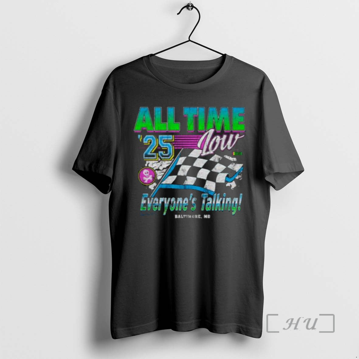 Trending All Time Low Everyones Talking Racing Shirts Men