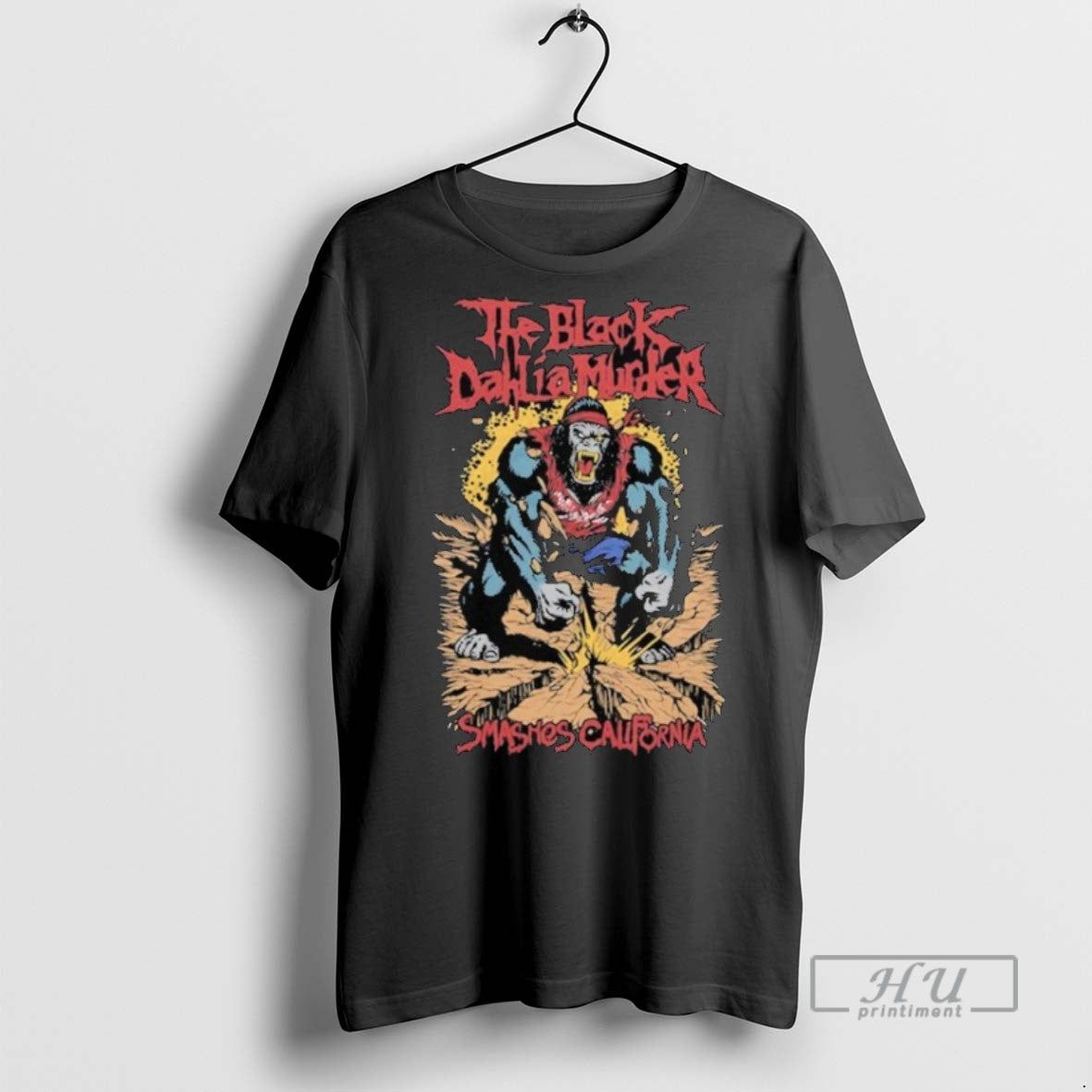Trending The Black Dahlia Murder Smashes California 2025 Graphic Tee Shirts Sweatshirt Hoodies