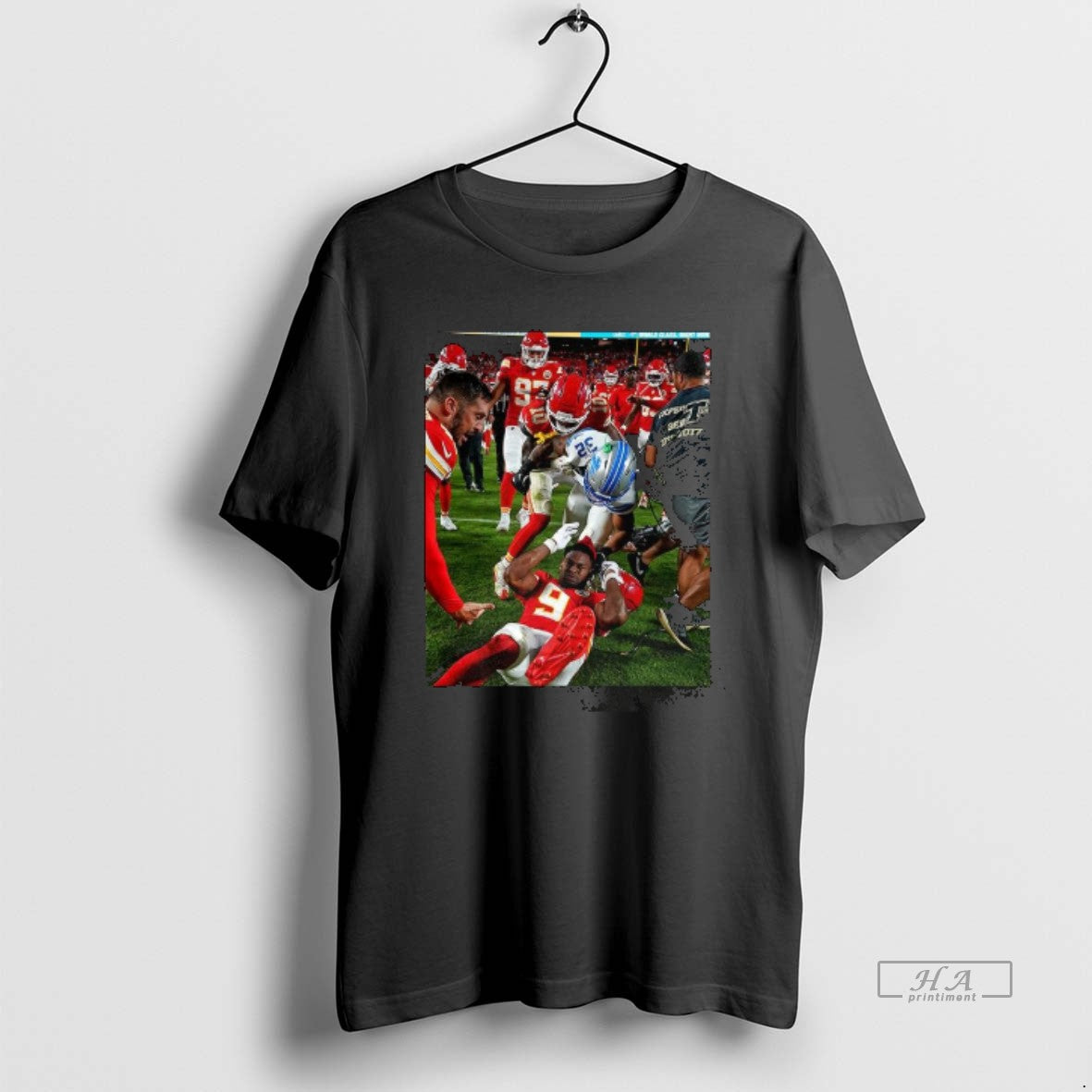 Trendy Brian Branch Sparks Post Game Fight Kansas City Chiefs Defeated The Detroit Lions Tee