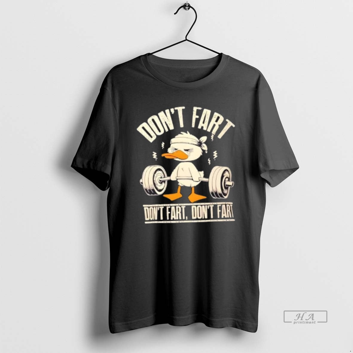 Trendy Dont Fart Gym Duck Workout