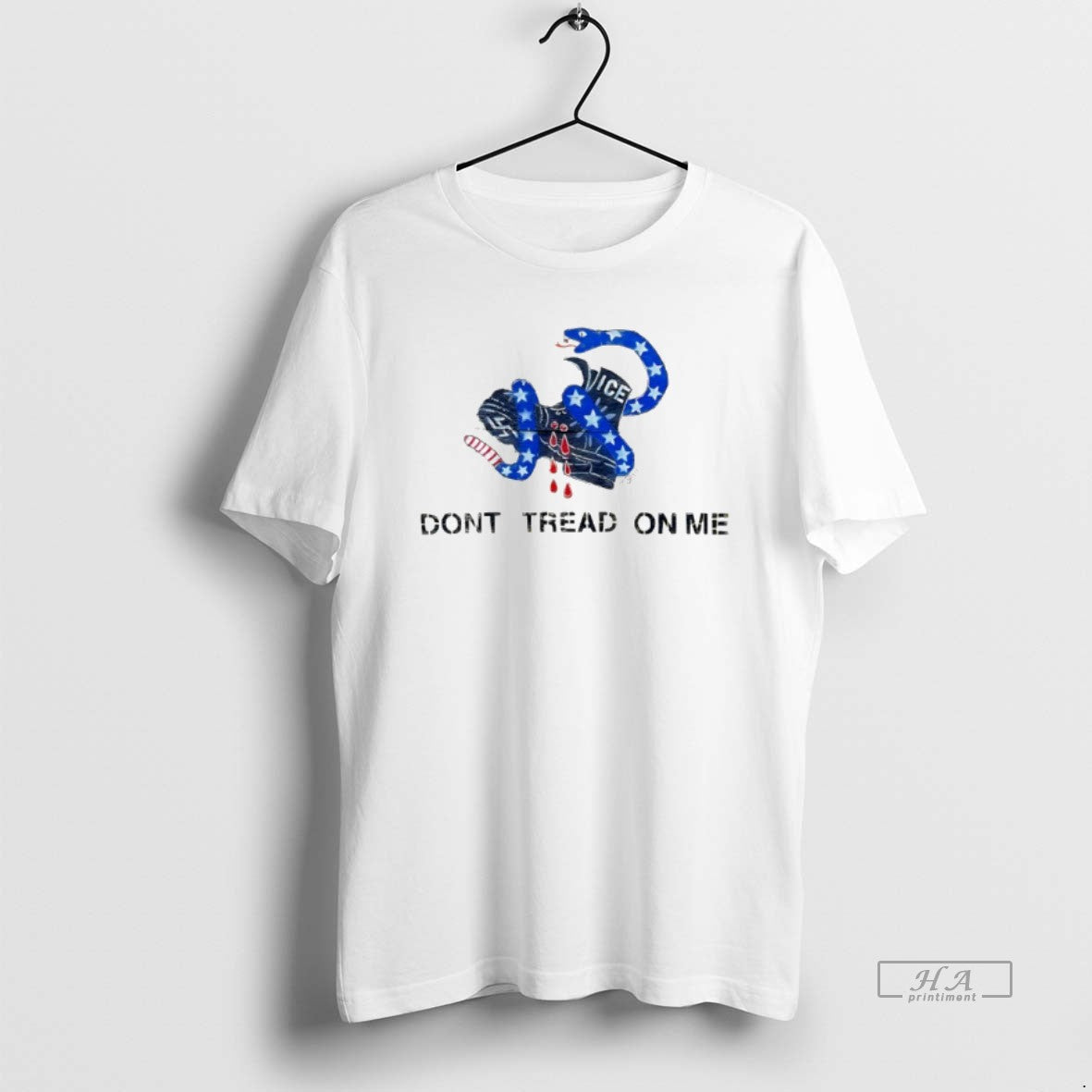 Trendy Dont Tread On Me Ice Gadsden Flag