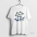 Trendy Get Up Get Up Get Outta Here Gone Bob Uecker Milwaukee Brewers Mens White