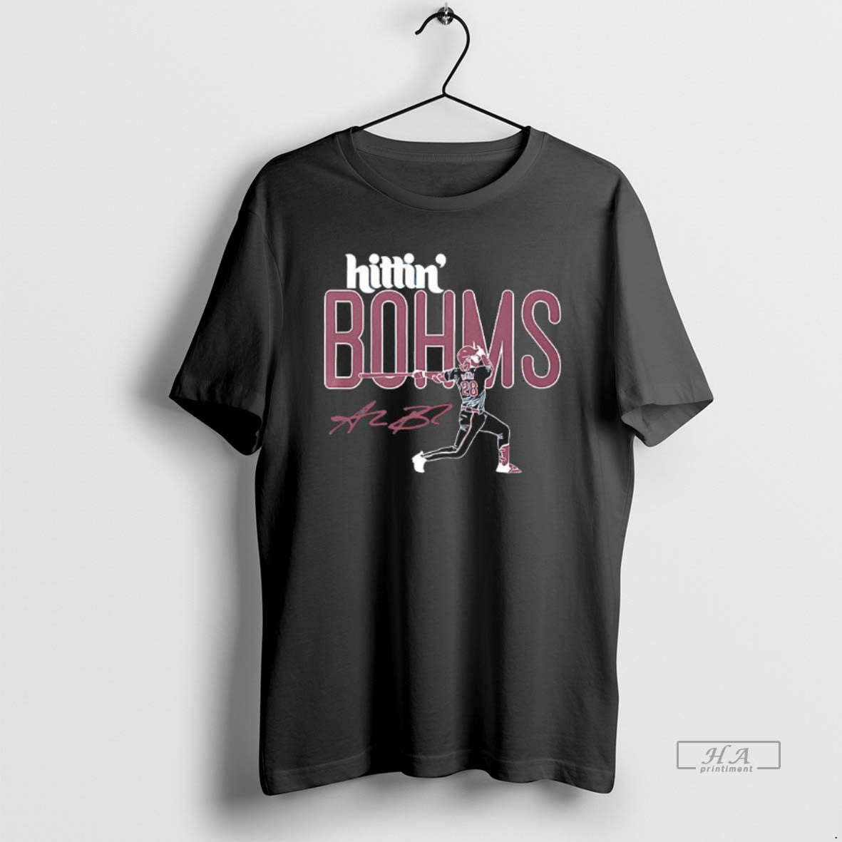Trendy Hittin Bohms Player Graphic