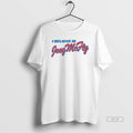 Trendy I Believe In Joezmcfly Del Caribe Mens White Tee