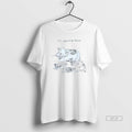 Trendy Its Okay To Be Trashy Opossum Mens White Tee
