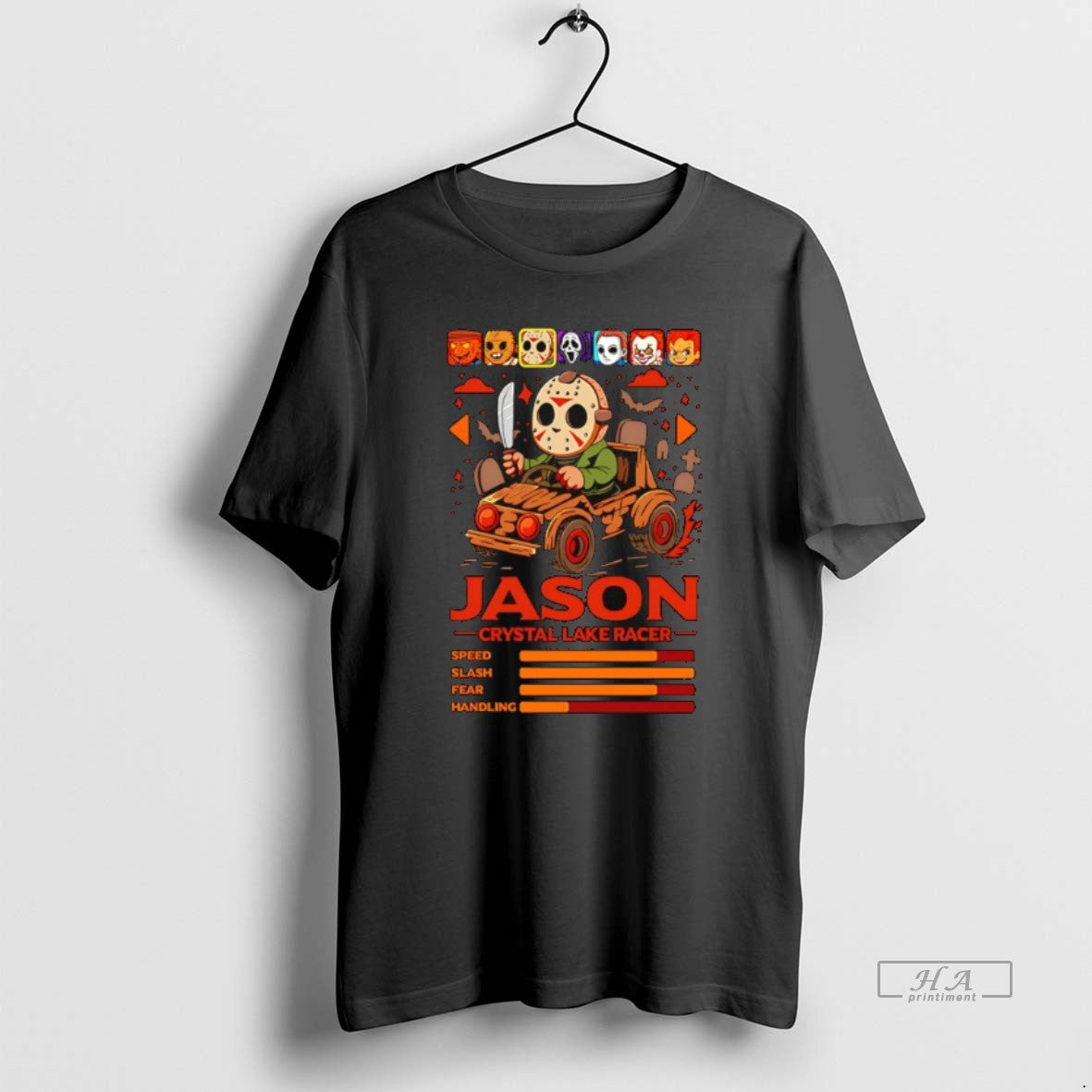Trendy Jason Voorhees Crystal Lake Racer Speed Slash Fear Handling