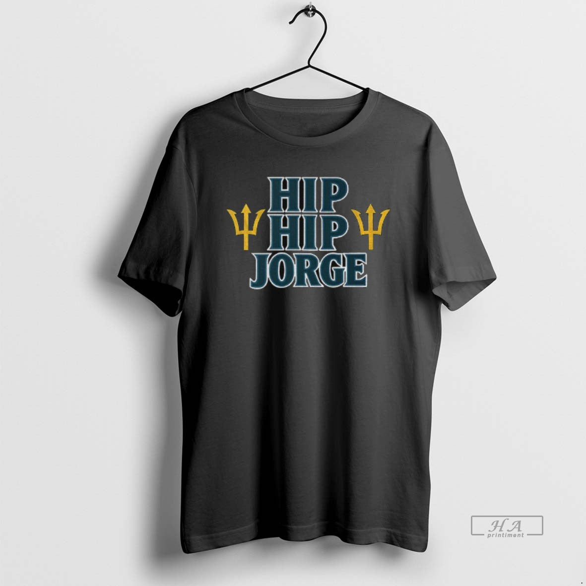 Trendy Jorge Polanco Hip Hip Jorge Seattle Mariners Mlb Baseball Postseason Beast Essential 2025 Tee