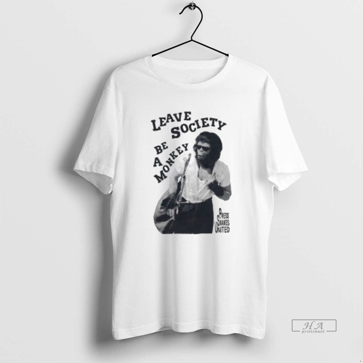 Trendy Leave Society Be A Monkey Ceramic Ceramic And Classic Dad Cap