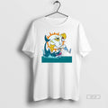 Trendy Los Angeles Dodgers Defeat Miami Dolphins Mens White Tee