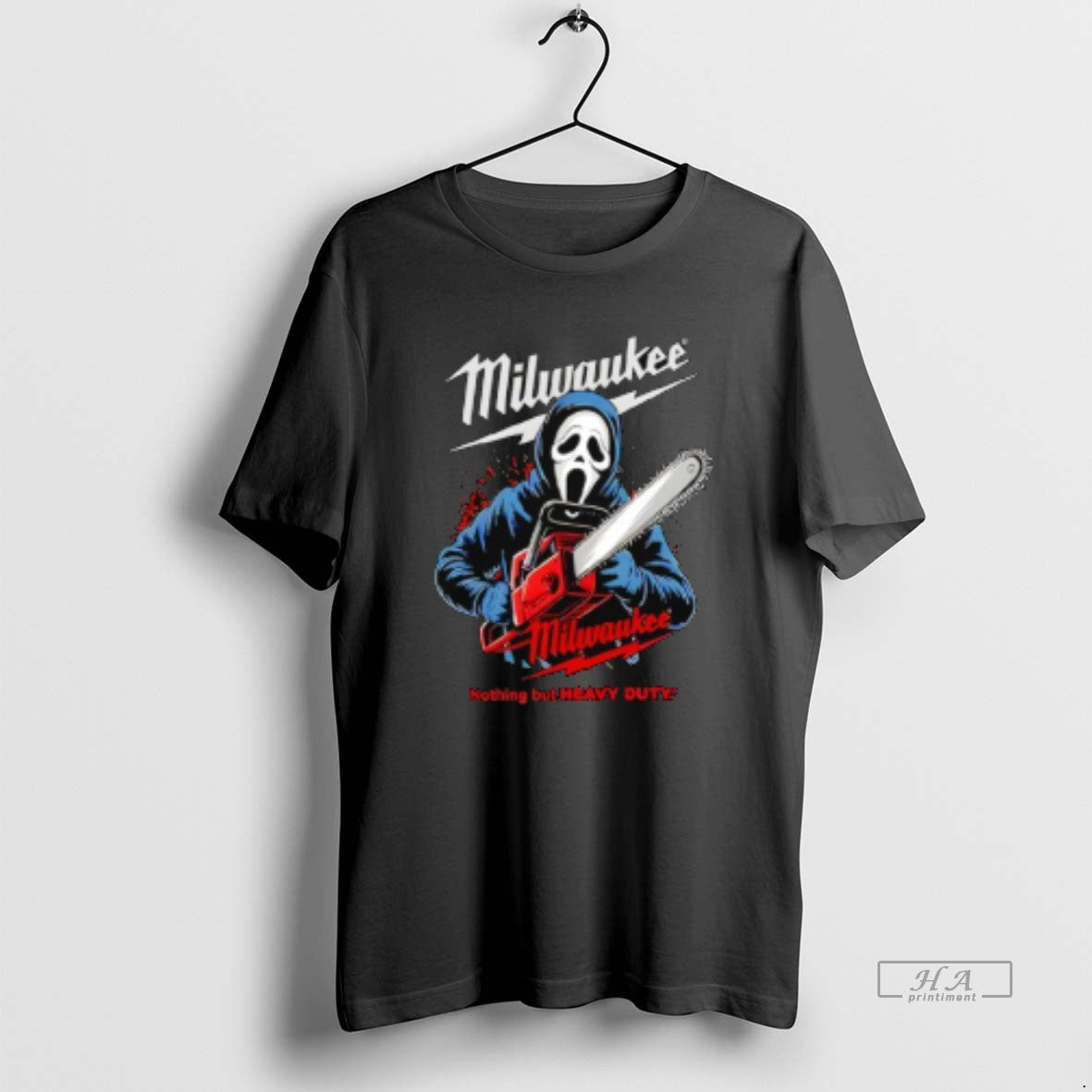Trendy Milwaukee Tools Ghost Face With Chainsaw Halloween