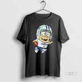 Trendy Minions Is Holding A Ball And Smiling At Dallas Cowboys Fans