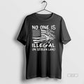 Trendy No One Is Illegal On Stolen Land Indigenous Immigrants Blackshirt
