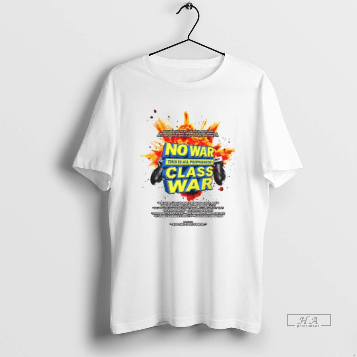 Trendy No War This Is All Propaganda Class War Ceramic Ceramic And Classic Dad Cap