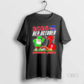 Trendy Philadelphia Phillies 2025 Red October Phanatic Mascot Blackshirt