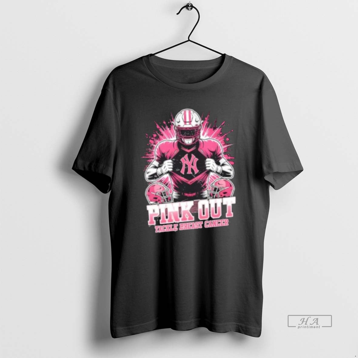 Trendy Pink Out Tackle Breast Cancer New York Yankees Baseball