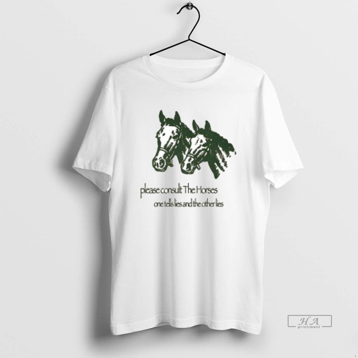 Trendy Please Consult The Horses One Tells Lies And The Other Lies Ceramic Ceramic And