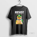 Trendy Portland Frog Resist No Kings Long Sleve