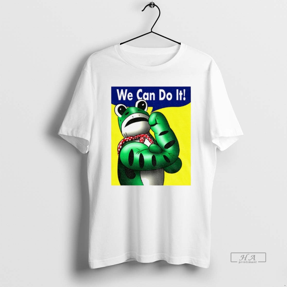 Trendy Portland Frog Rosie The Riveter We Can Do It Anti Ice