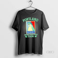 Trendy Portland Frogs Together Strong Retro