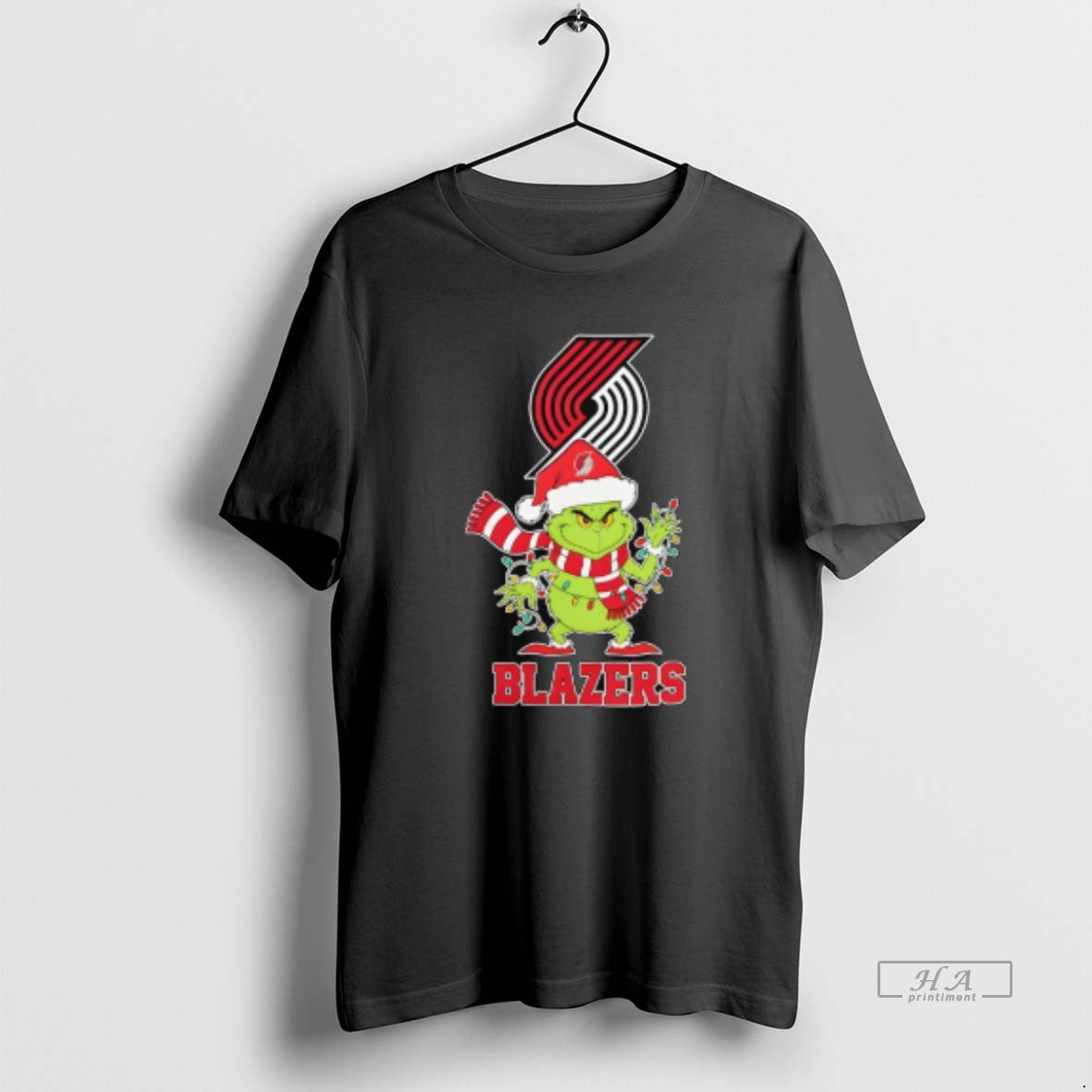 Trendy Portland Trail Blazers Christmas Grinch Santa Holiday