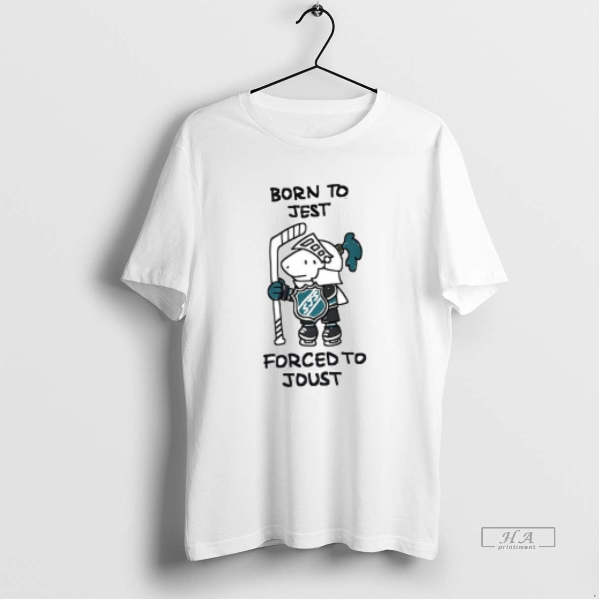 Trendy San Jose Sharks Vs Vegas Golden Knights Born To Jest Forced To Joust Ceramic