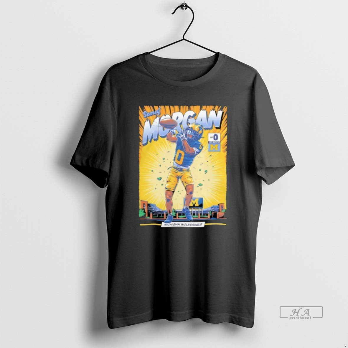 Trendy Semaj Morgan Michigan Wolverines Football Ncaa