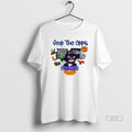 Trendy Stop The Opps Syracuse Orange Mascot Mens White Tee