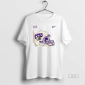 Trendy Tcu Horned Frogs Football Helmet 2 Sided