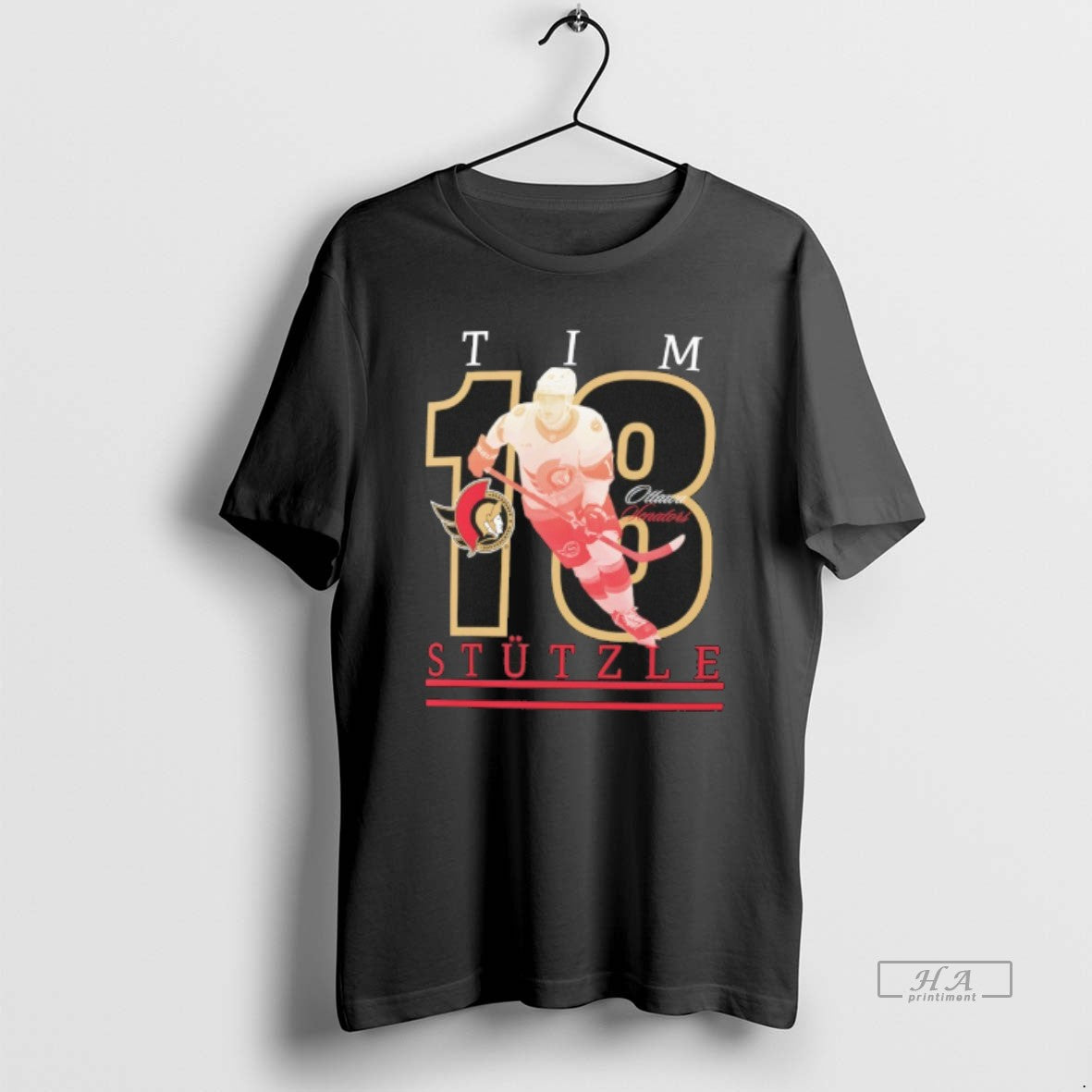 Trendy Tim Stutzle 18 Ottawa Senators Player Show