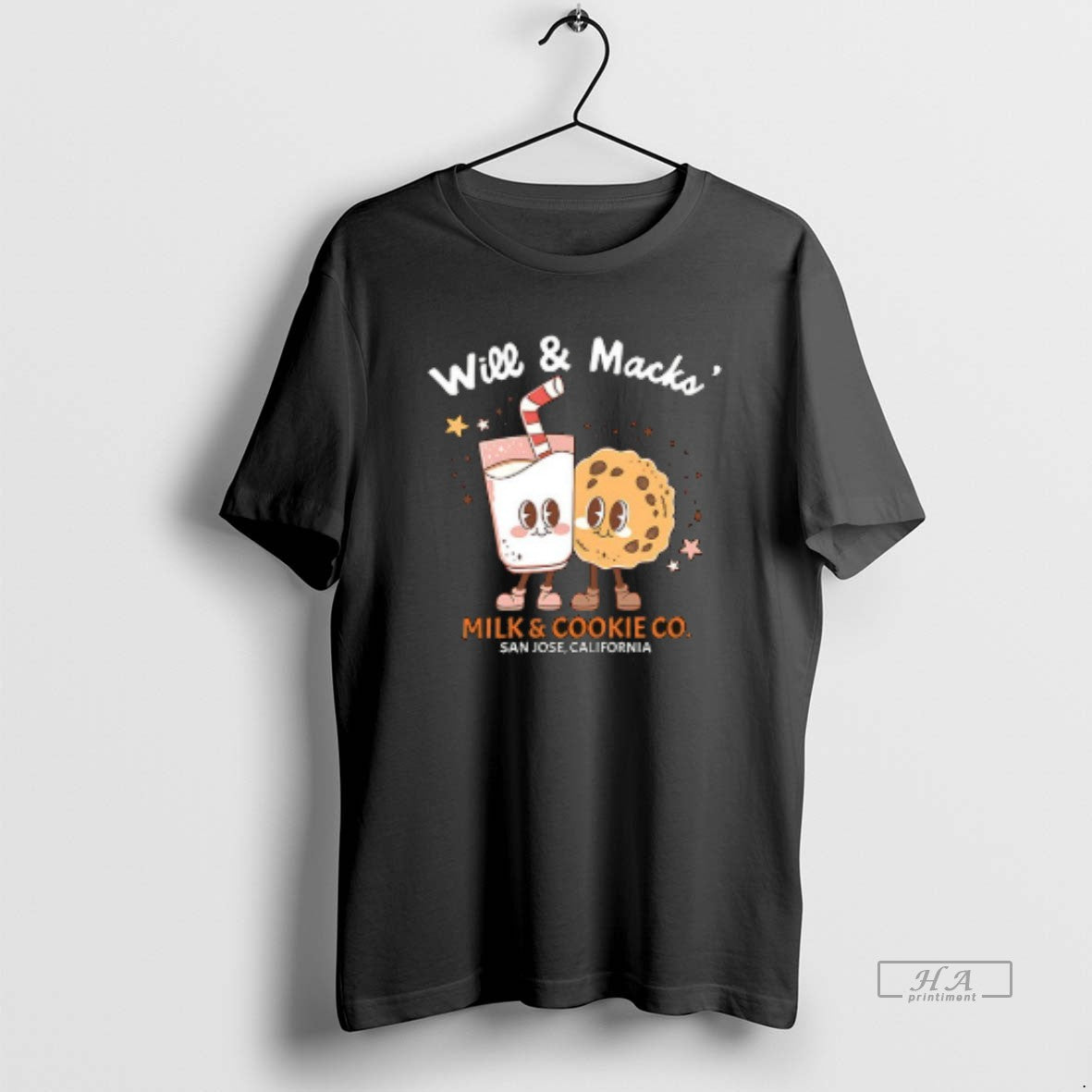 Trendy Will And Mackos Milk And Cookie Co Ceramic Ceramic And Classic Dad Cap Tee