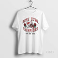 Trendy Wisconsin Badgers Rose Bowl 3x Champions Rose Helmet